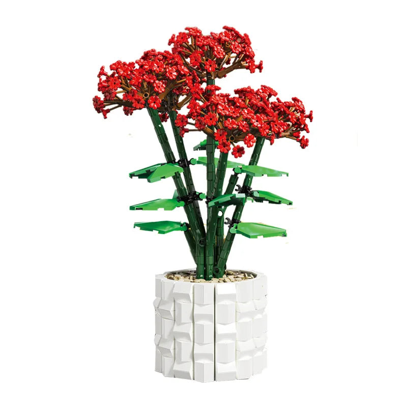 City Creativity Bouquet Flower Cymbidium Faberi Bonsai Potted