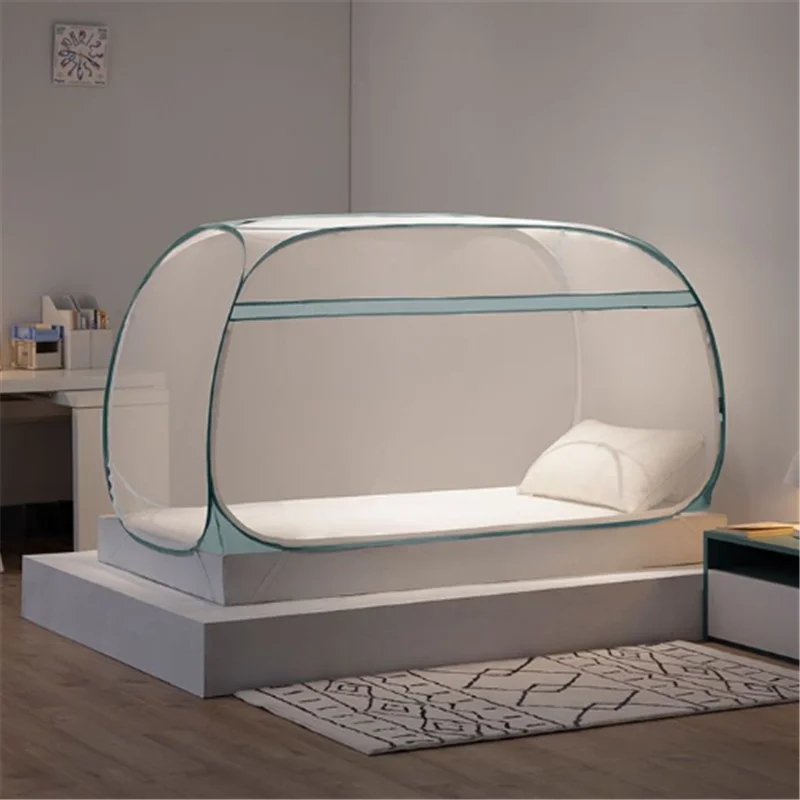 Double Zipper Bunk Bed Mosquito Net Student Dormitory