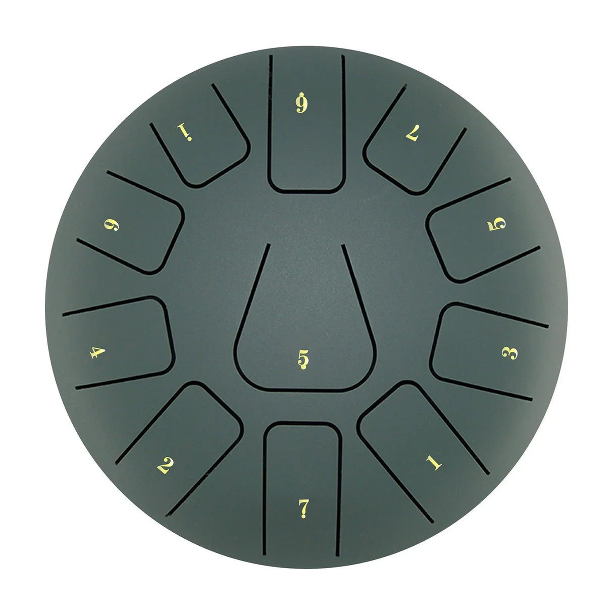 8 Inch Steel Tongue Drum 11 Notes Handpan