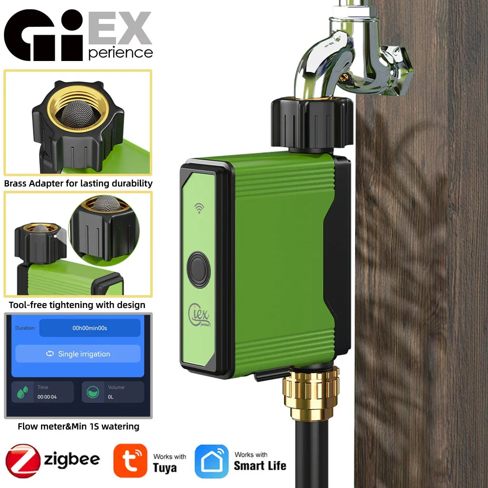 2024 NEW ZIGBEE WIFI Garden Watering Timer Smart