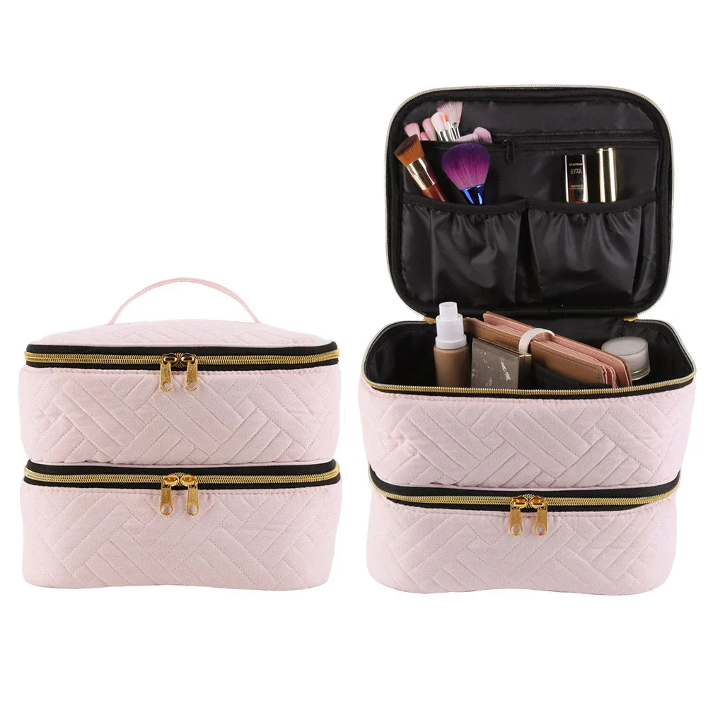 Nailpolish Organizer Bag Removable Nail Box Storage with