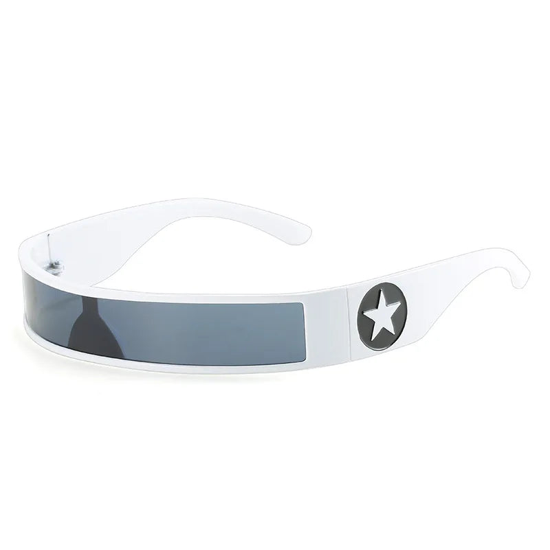 One Piece Y2K Sunglasses Vintage Star Pentagram Shape