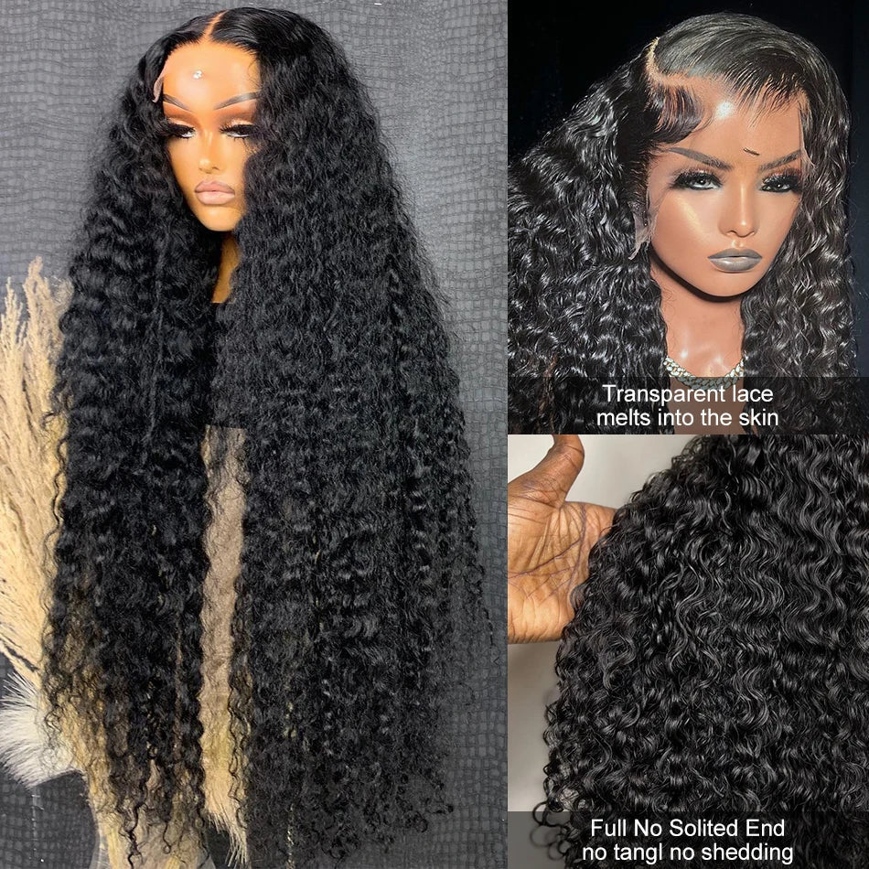 Brazilian 30 inch 13x6 HD Transparent Loose Curly