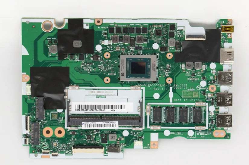 NM-C861.For Lenovo IdeaPad 3-15ARE05/3-14ARE05/IdeaPad 3-17ARE05 Laptop Motherboard.With R3