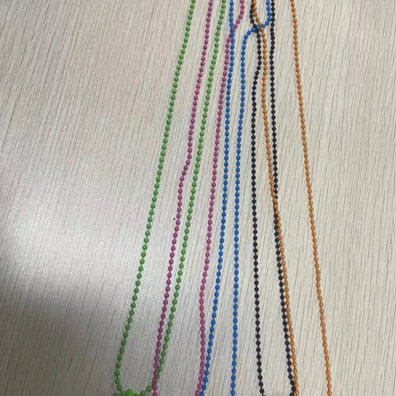 2024 Jewelry Trends Colorful Cross Women's Necklace Versatile