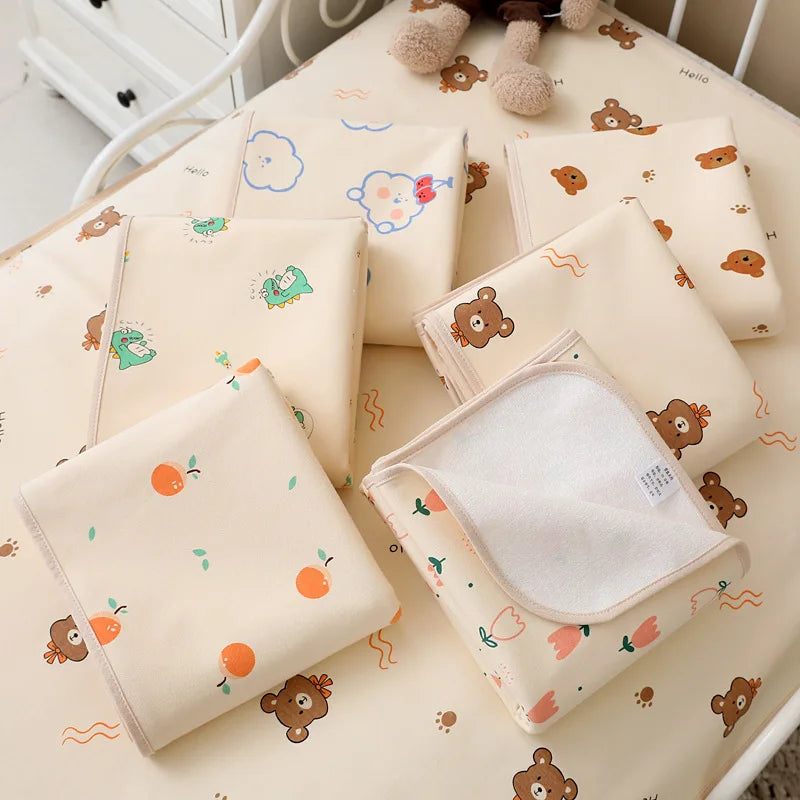 Reusable Baby Changing Mat Cover Waterproof Mattress Bed