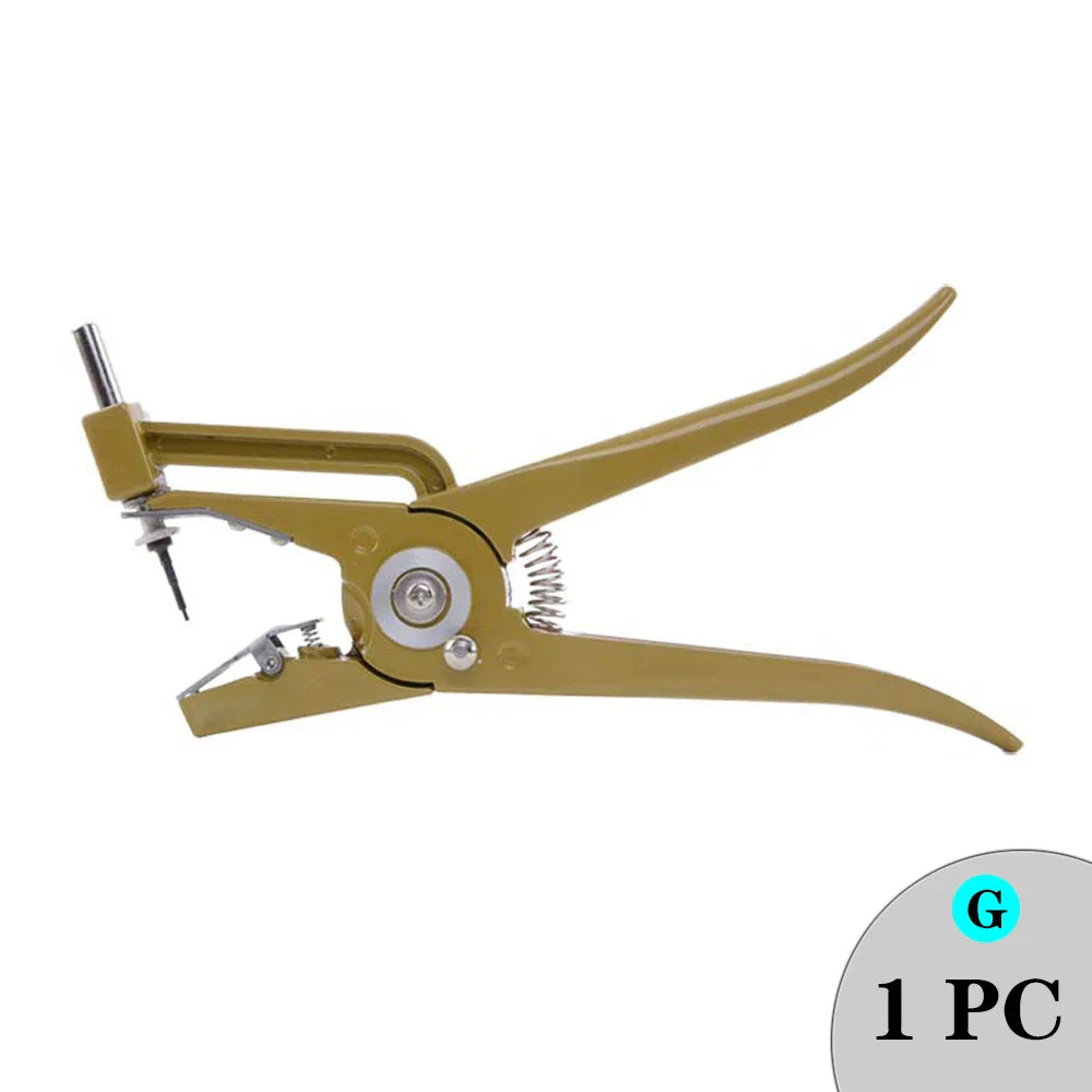 Livestock Ear Tag Pliers Animal Installer Control Device