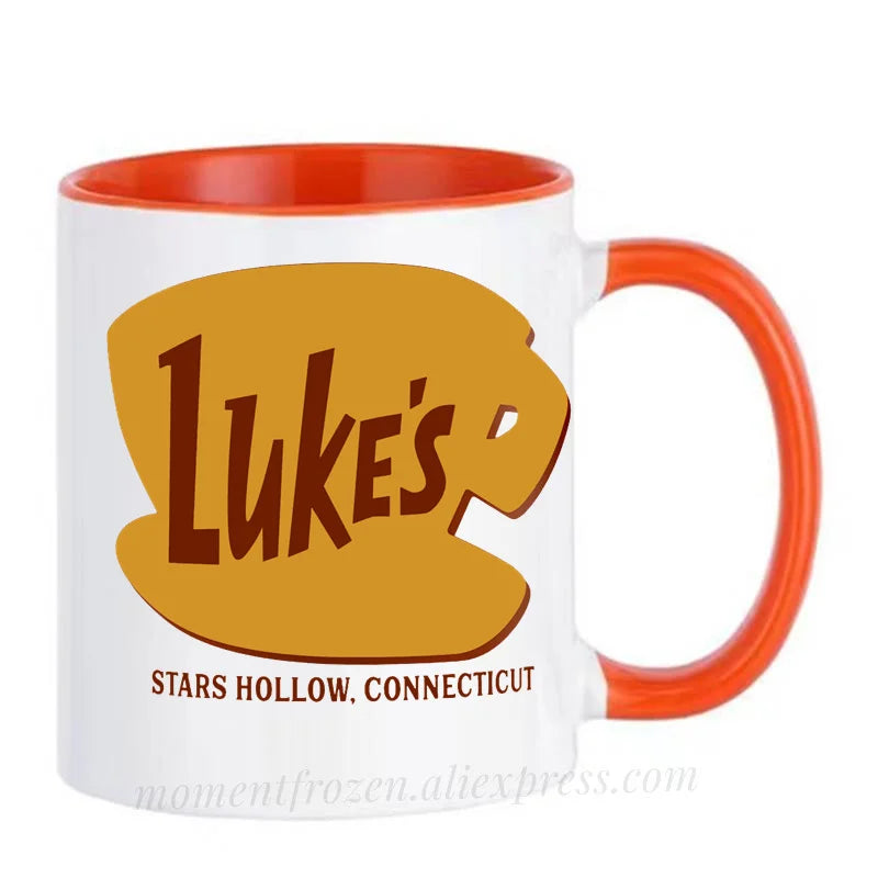 Lukes Luke's Diner Mugs Coffee Mugs Tea Cups