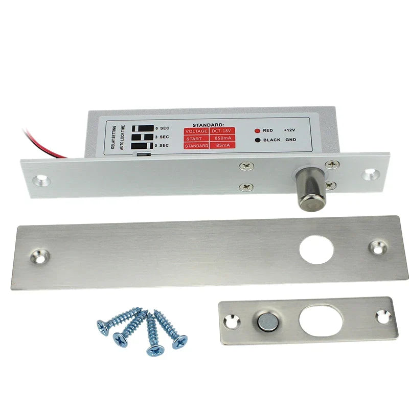 Electric Bolt Lock Deadbolt Drop Bolt NC Mode