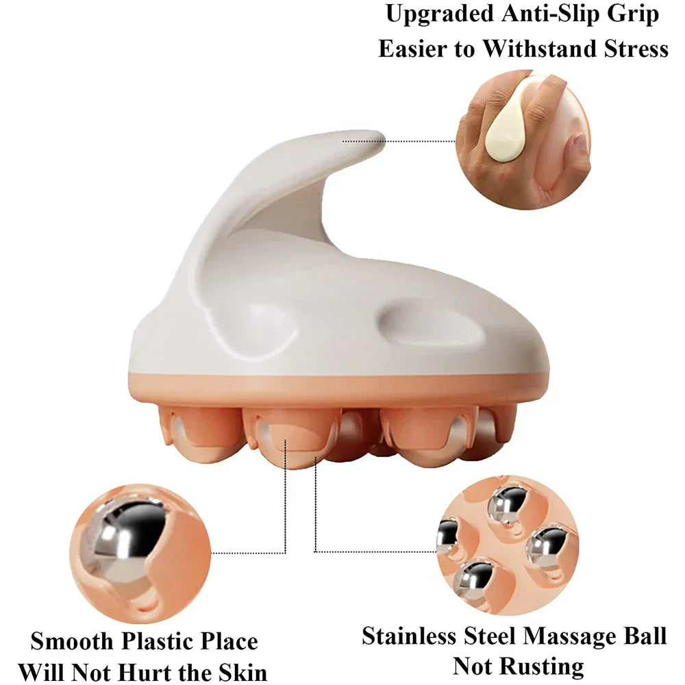 Hand Held Massager for Muscle Back Neck Foot