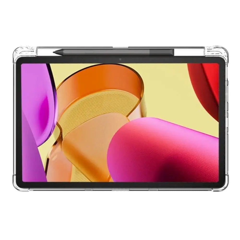 with Pen Slot Tablet Case TPU Transparent E-book
