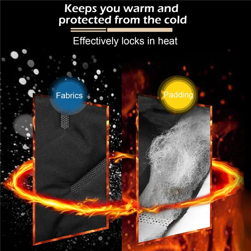 90% White Duck Down Padded Pants Drawstring Waist