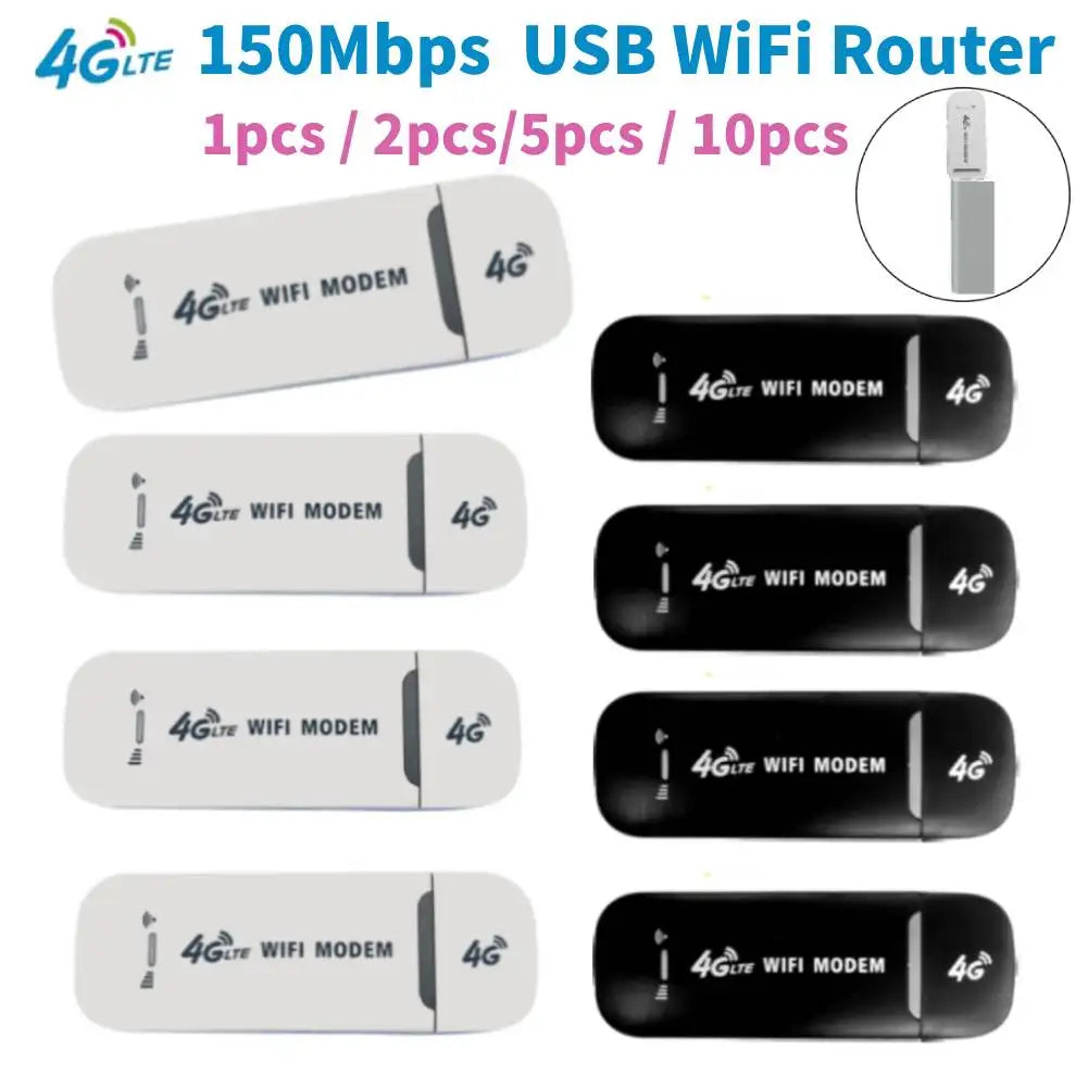 1-10 Pcs 4G LTE Wireless Router USB Dongle