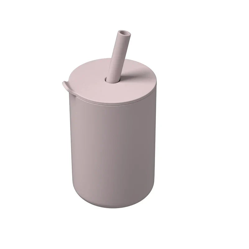 TYRY.HU Baby Feeding Straw Cup Baby Cartoon Learning