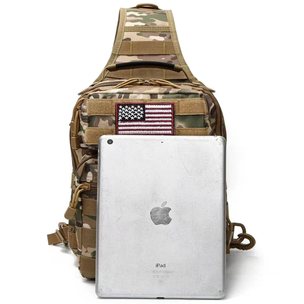 Military Tactical Assault Pack Sling Backpack Molle Sports