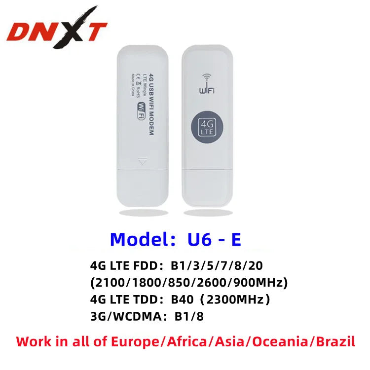 DNXT Universal and Unlocked 4G Mobile Wifi Router
