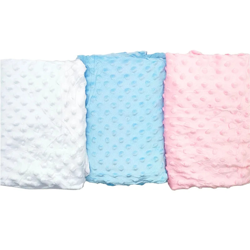 DHL30pcs Sublimation DIY White Blank Short Plush Double