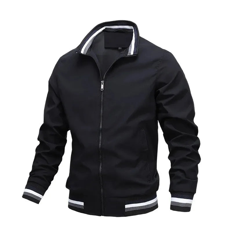 Men's Casual Four Seasons Windproof Waterproof Aviator Jacket