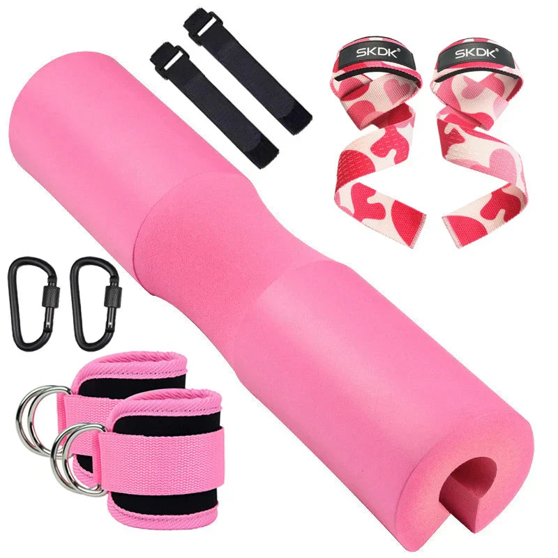 3 in 1 Barbell Pad Set Weightlifting Wrist
