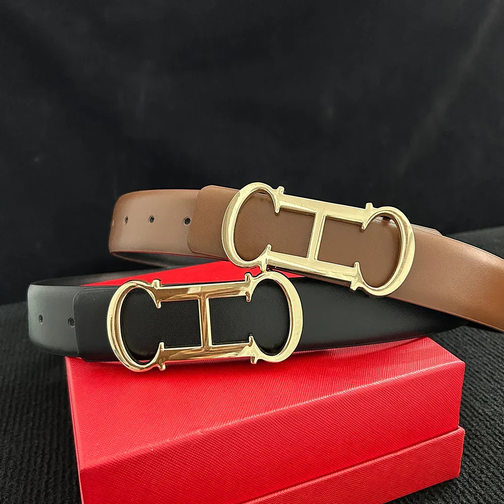 Fashion Woman Luxury Belt Famous Brand Waistband CH