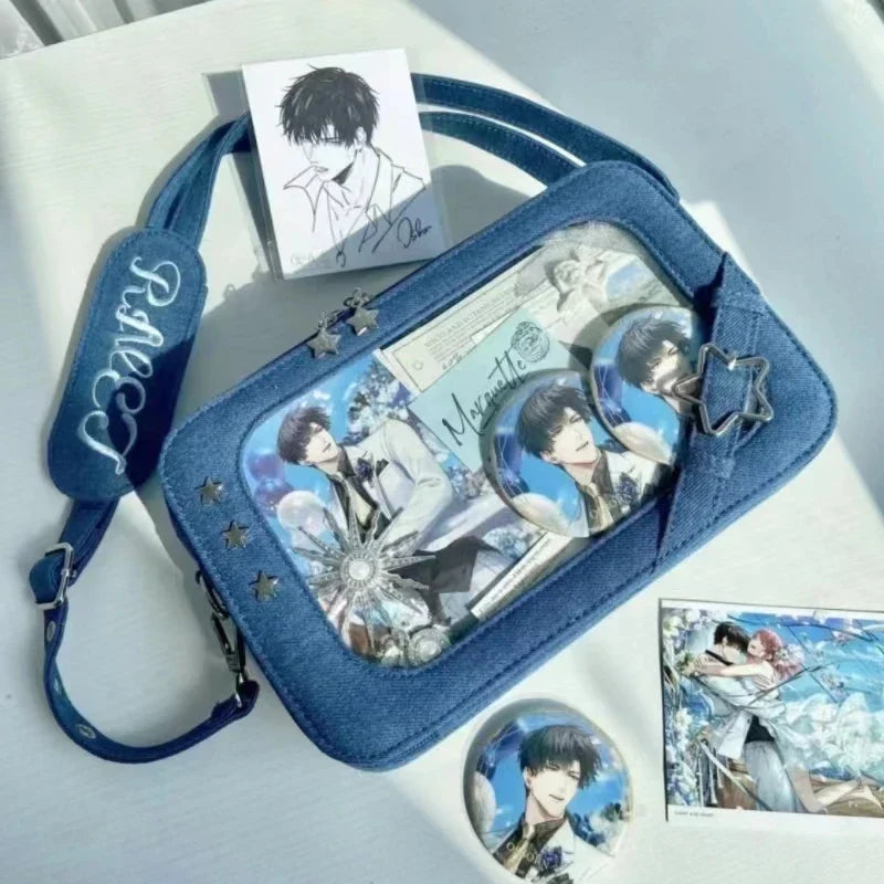 Women's Y2K Fashion Moto Style Shoulder Bag Individuality