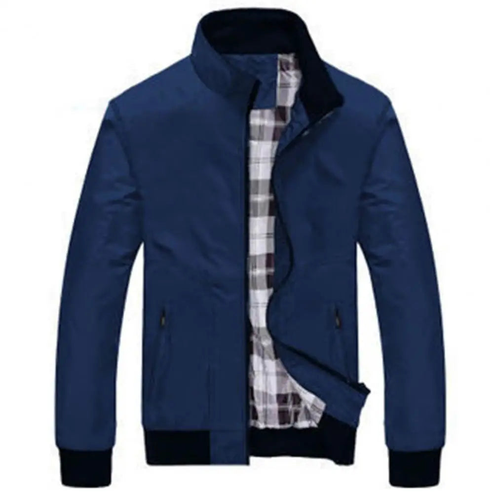 Fashionable Men Jacket Quick Dry Loose Skin-friendly Wear
