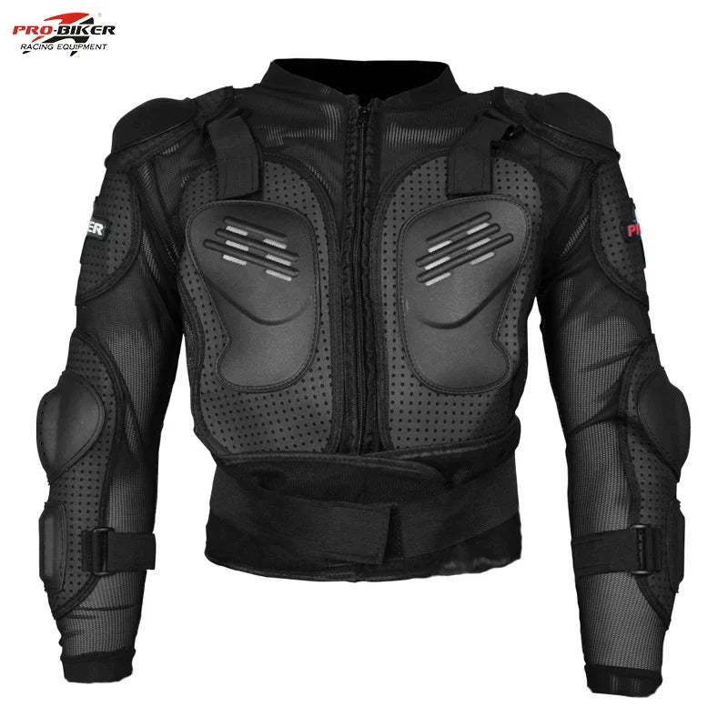 Pro-biker Motorcycle Protective Gears Jacket Armor Motocross Protection Body Gears Motorbike Jackets for cycling outdoor riding
