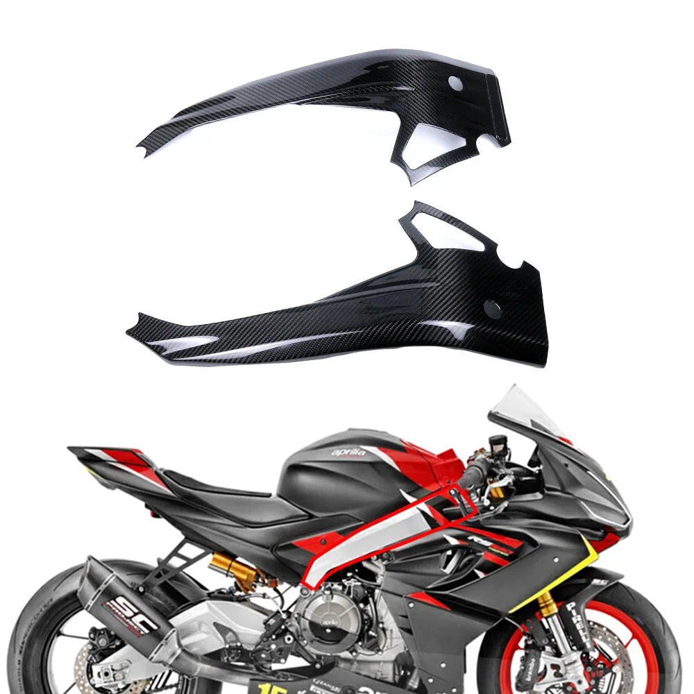 100% Full 3K Carbon Fiber Frame Covers Motorcycle Body Frame Side Panels