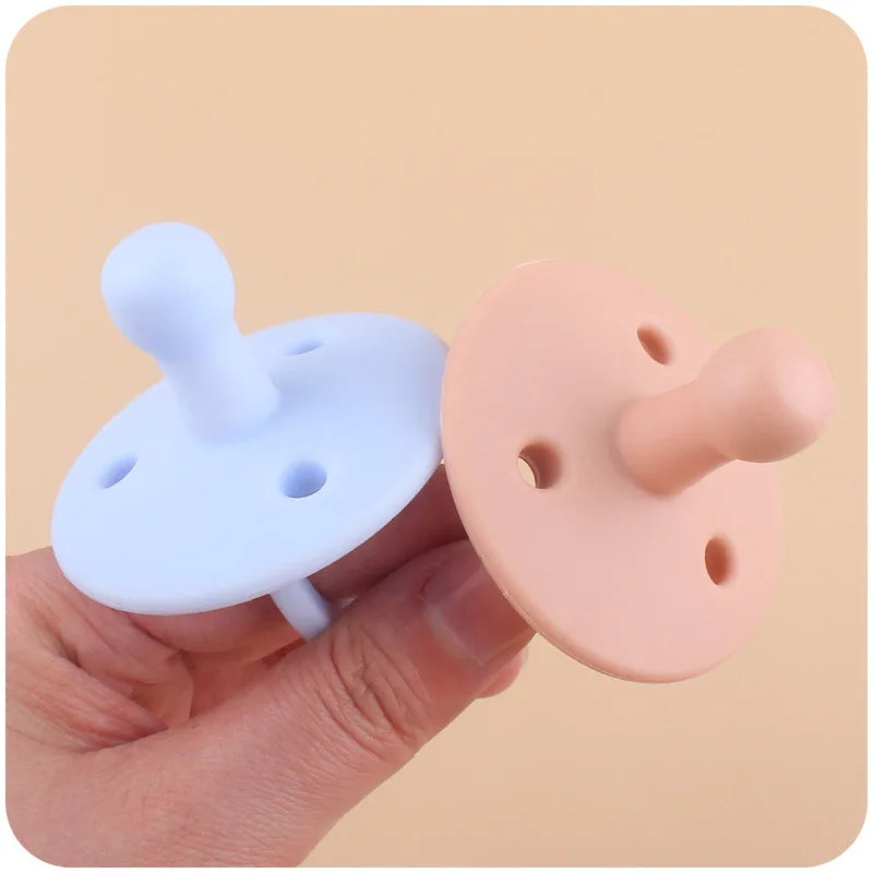 Baby Silicone Pacifier Safe Food Grade Teether Newborn