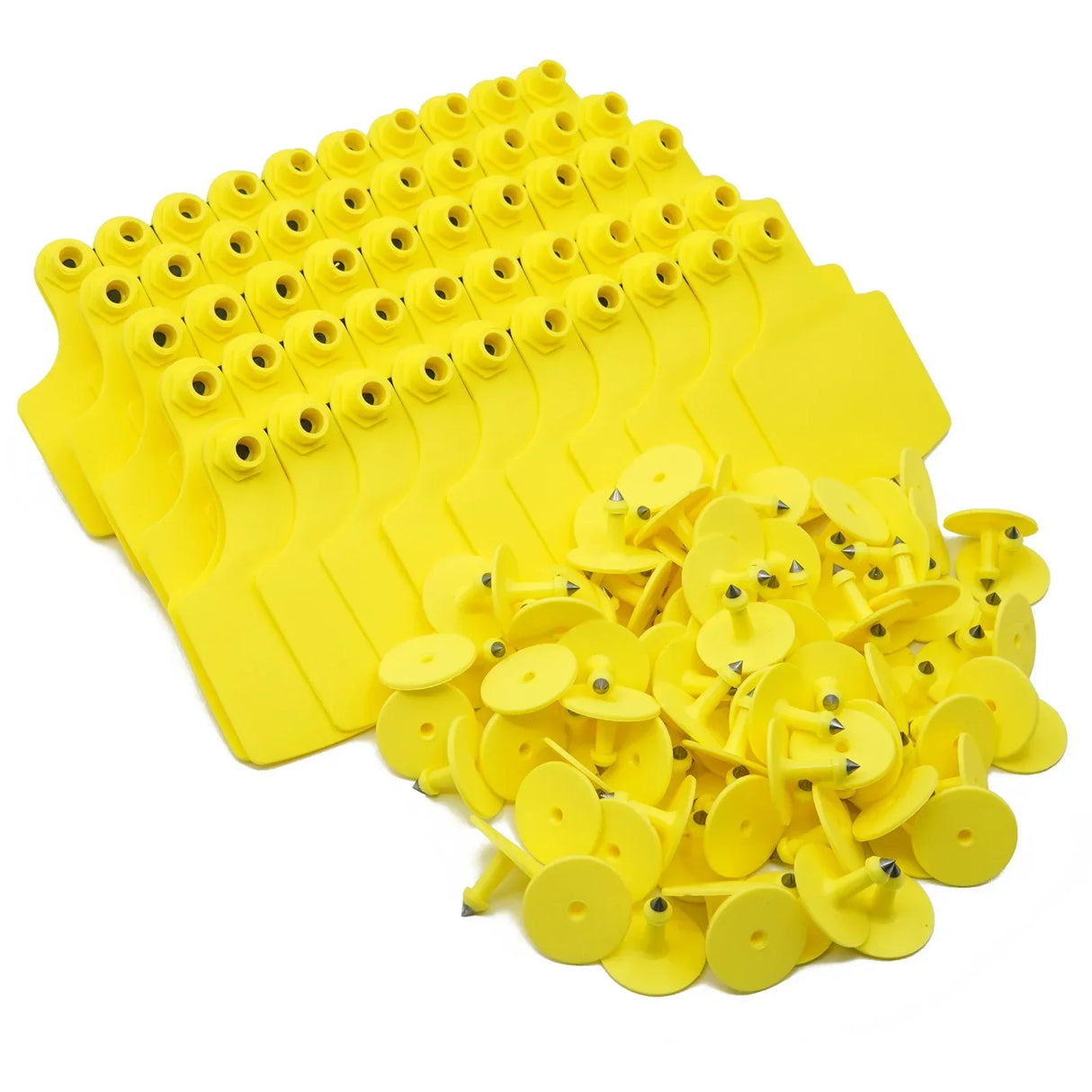 100Pcs Animal Cow Ear Tag Identification Card Label