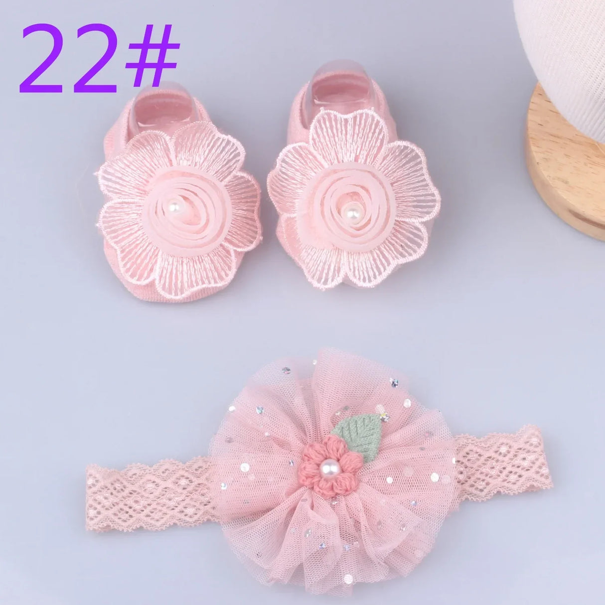 1 Set Cute Gift Bow Flowers Baby Girls
