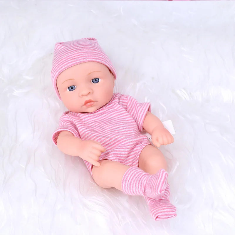 20CM Reborn Baby Doll Toddler Real Soft Touch