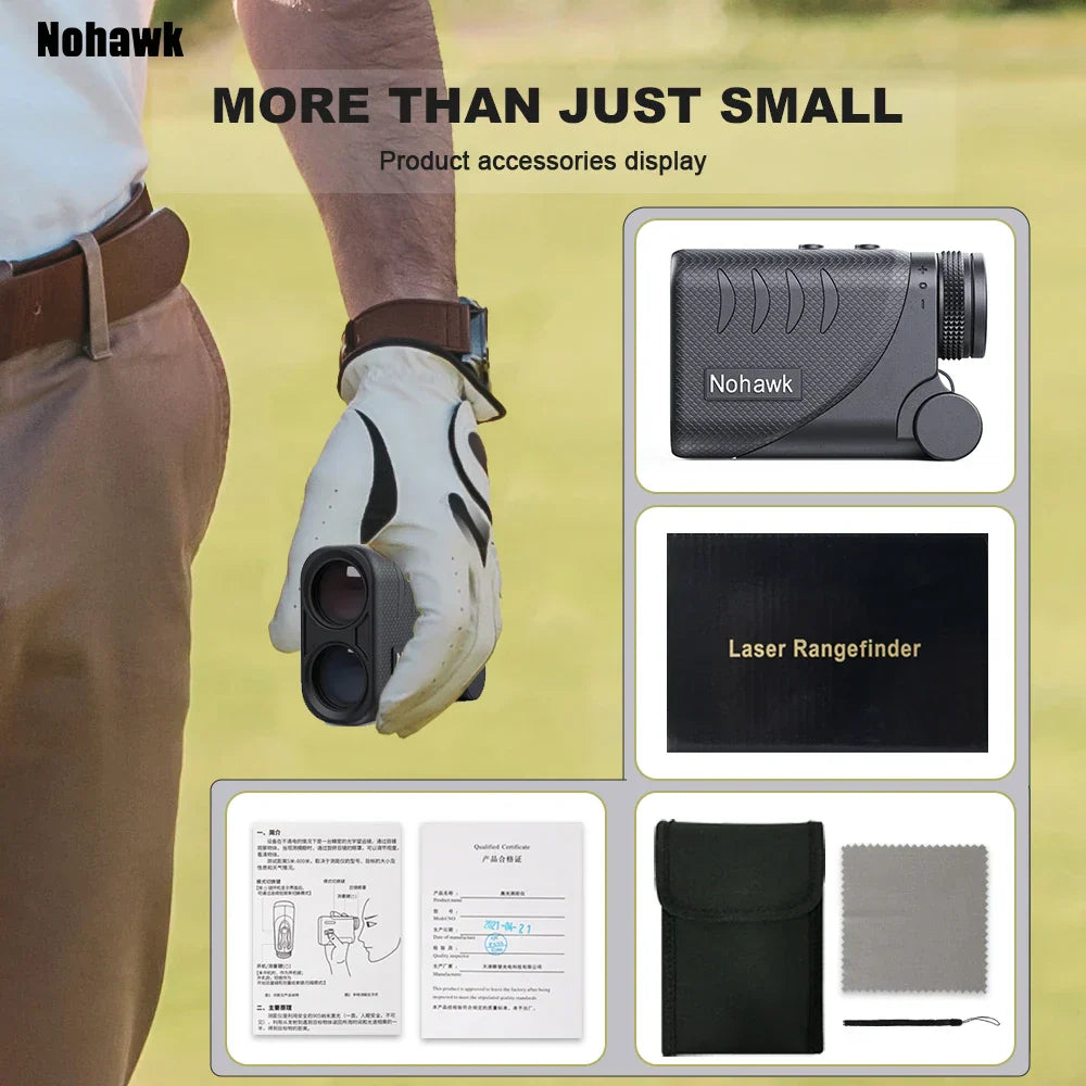 Nohawk Multifunctional Mini Golf Laser Range Finder
