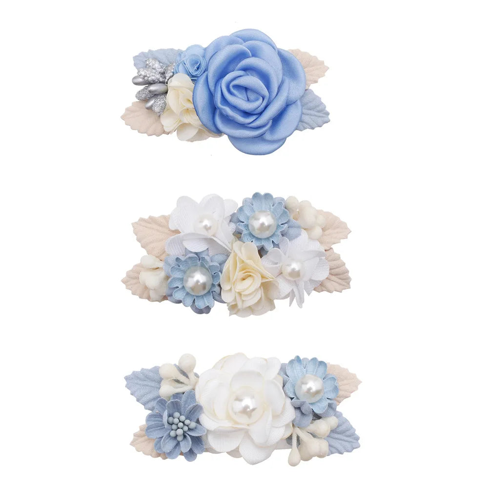 Baby Accessories Princess Flower Hairpins for Baby and
