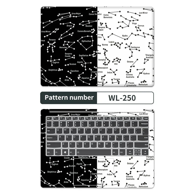 DIY Universal Laptop Stickers Skins Vinyl Creative Skin