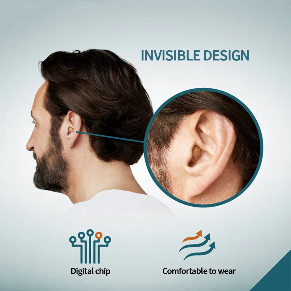 Signia Invisible Hearing Aid 8 Channel Programmable Digital