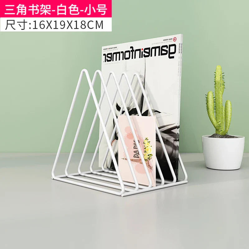 Metal Bookends Magazine Racks Sideboards Display Organizer Bedroom