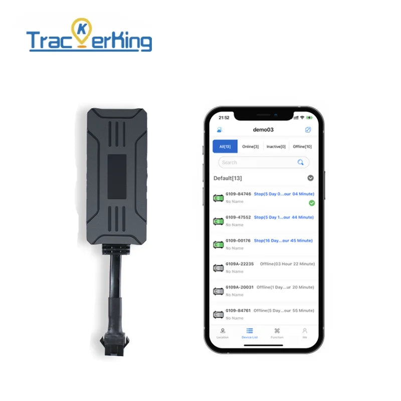 TrackerKing G109 GPS Tracker For Motorcycle 2G AntiLost