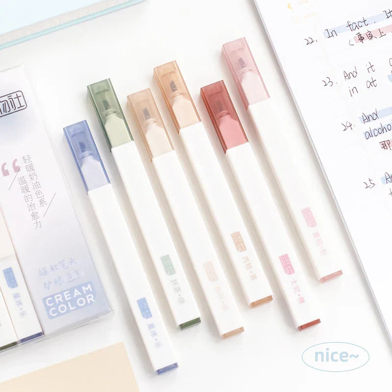 Pastel Highlighters Aesthetic Cute Bible Highlighters and Pens