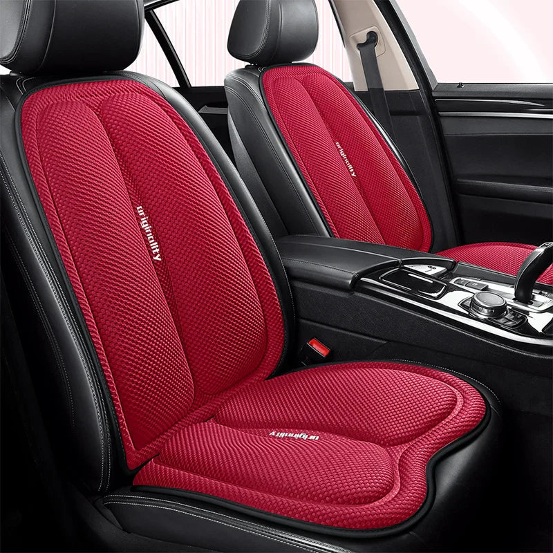 Universal Car Seat Covers Front Back Blue Cushion