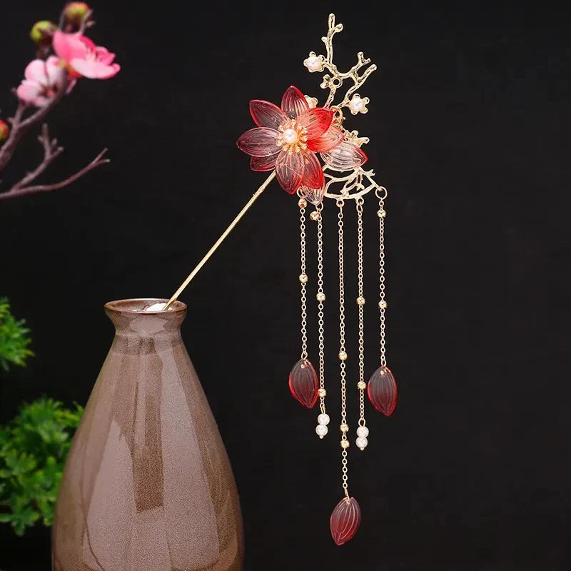 Vintage Hair Sticks Hairpins Chinese Hanfu Hair Accessories