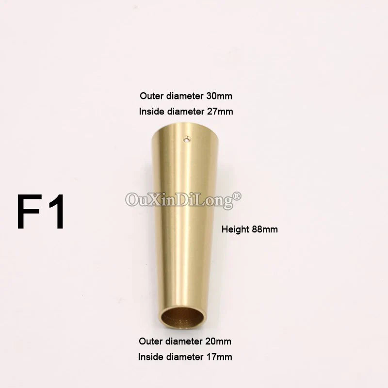 4PCS Pure Brass Covers Chair Cups Cabinet Covers
