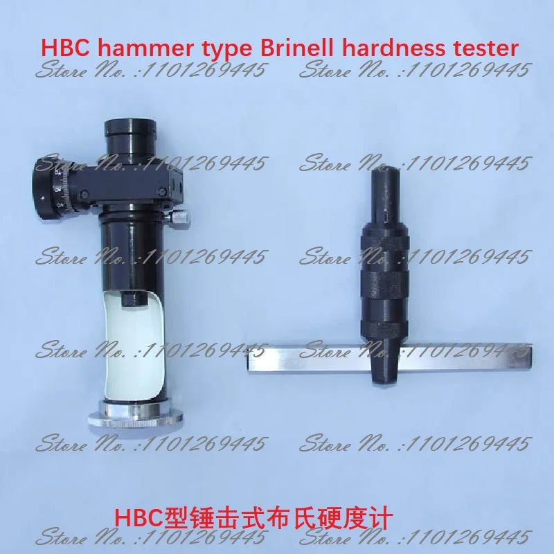 Brinell hardness tester and accessories microscope indenter shear
