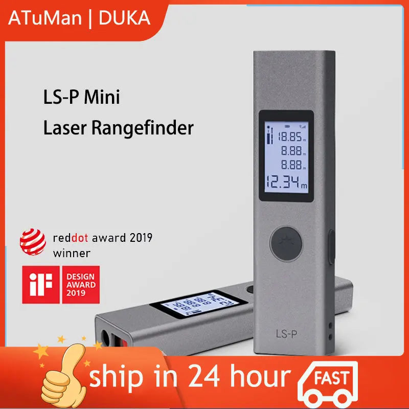 DUKA ATuMan LS-P Laser Rangefinder 40m Mini Distance
