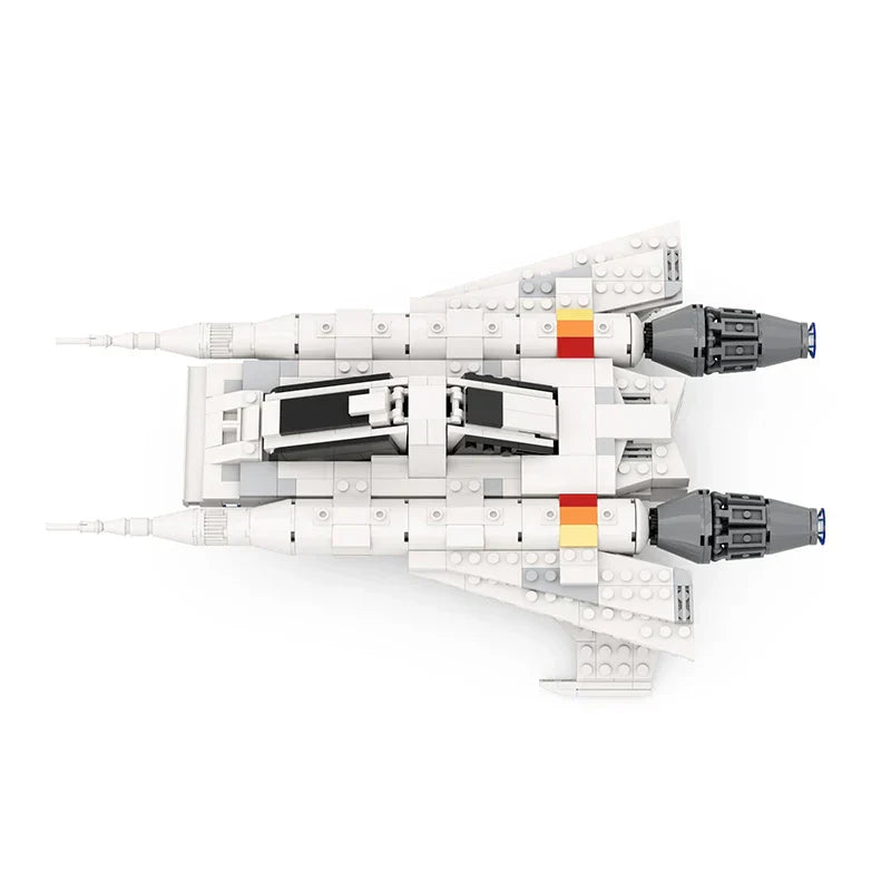 MOC Classic Movie Space BUCK ROGERS Starfighter Ship