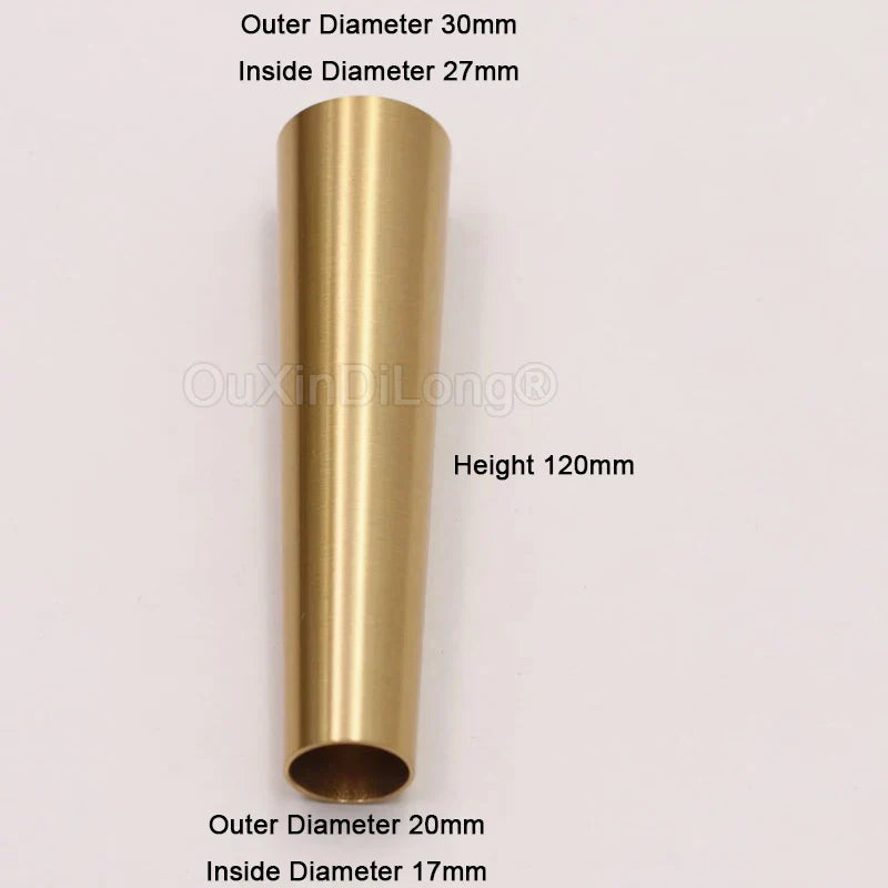 4PCS Pure Brass Covers Chair Cups Cabinet Covers