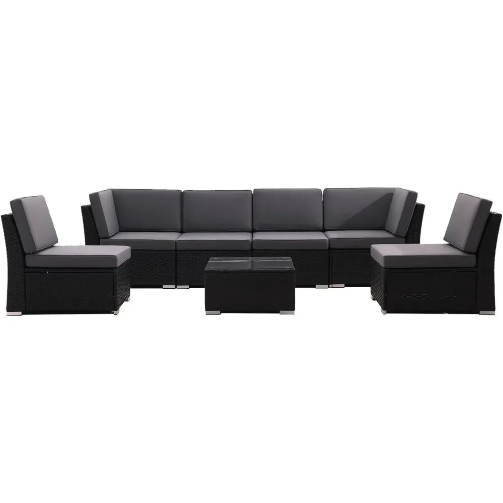 Patio Furniture Outdoor Set, Terrace Sofa Set, All-weather