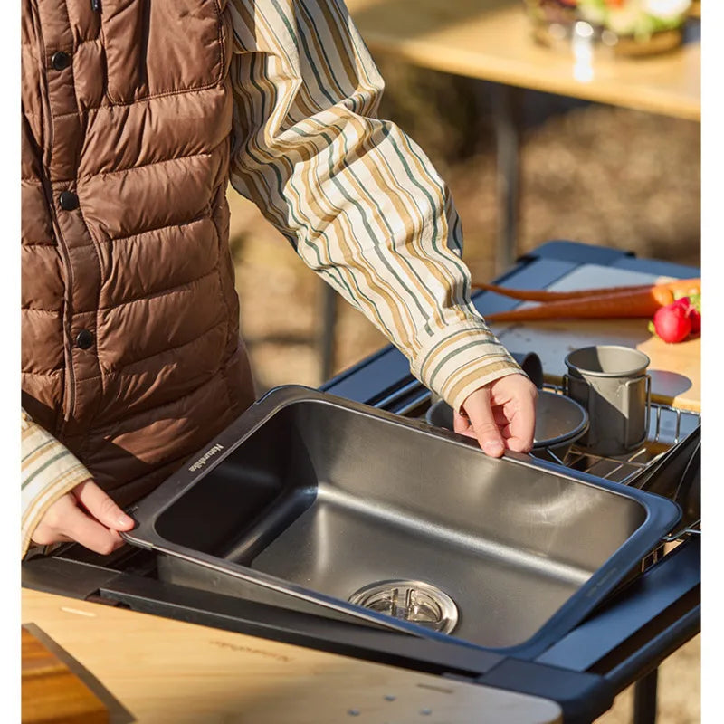 Naturehike IGT Stainless Steel Basin Portable Outdoor Camping