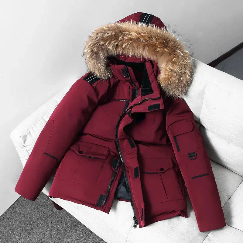 Winter Canada Warm Down Coat Men Puffer Jacket