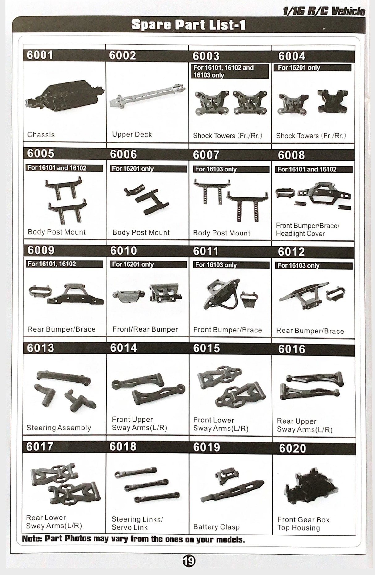High Speed RC Off-road Vehicle Parts Suitable S140